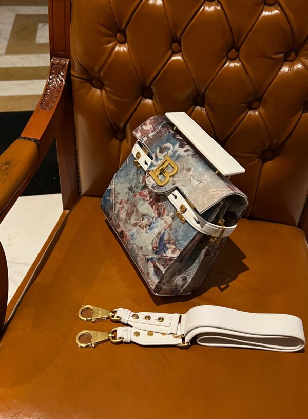 Balmain original single Women's Bag-23cm with original box free shipping
