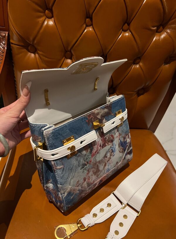Balmain original single Women's Bag-23cm with original box free shipping