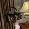 Balmain original single Women's Bag-26cm with original box free shipping