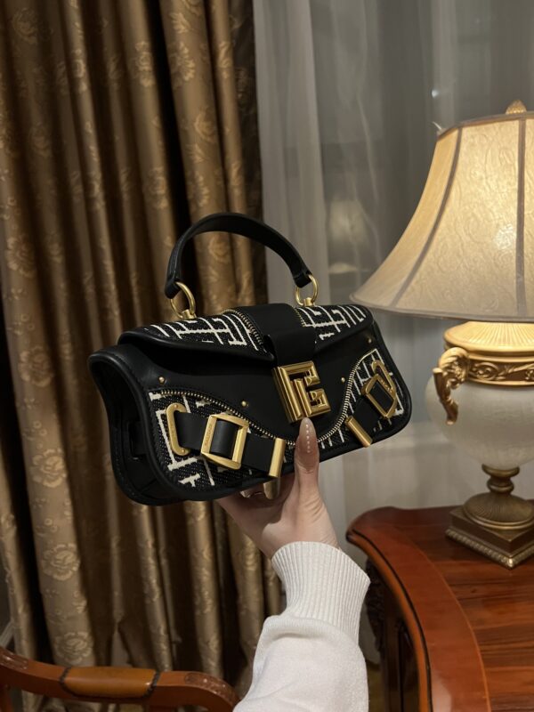 Balmain original single Women's Bag-26cm with original box free shipping