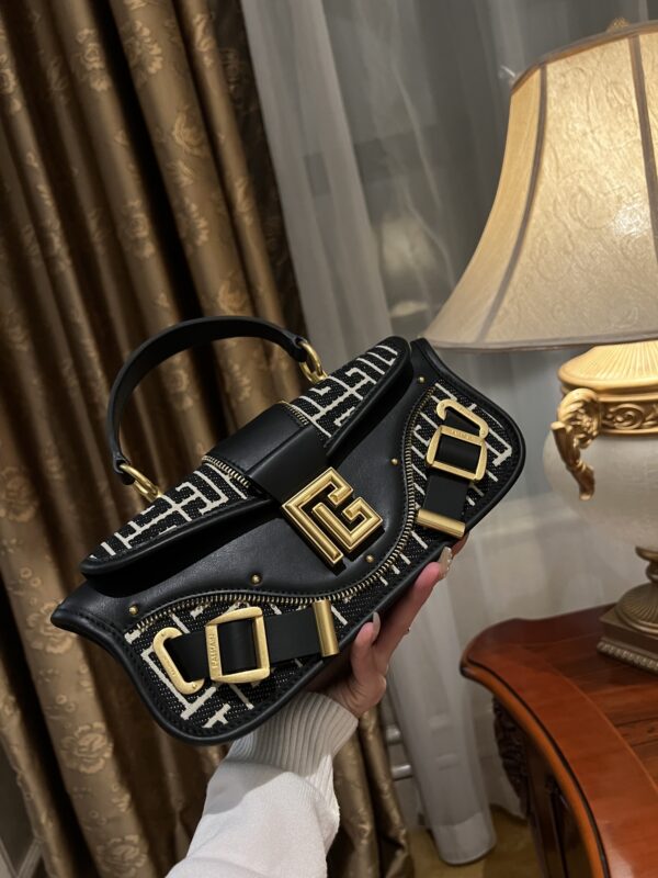 Balmain original single Women's Bag-26cm with original box free shipping
