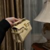 Balmain original single cowhide genuine leather crocodile pattern  Women's Bag-19cm with original box free shipping