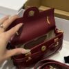 Balmain original single cowhide genuine leather crocodile pattern  Women's Bag-19cm with original box free shipping