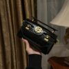 Balmain original single cowhide genuine leather crocodile pattern  Women's Bag-19cm with original box free shipping