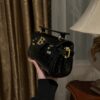 Balmain original single cowhide genuine leather crocodile pattern  Women's Bag-19cm with original box free shipping