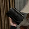 Balmain original single cowhide genuine leather crocodile pattern  Women's Bag-19cm with original box free shipping