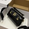Balmain original single cowhide genuine leather crocodile pattern  Women's Bag-19cm with original box free shipping