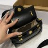 Balmain original single cowhide genuine leather crocodile pattern  Women's Bag-19cm with original box free shipping