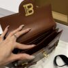 Balmain original single cowhide genuine leather crocodile pattern  Women's Bag-23cm with original box free shipping