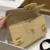 Balmain original single cowhide genuine leather crocodile pattern  Women's Bag-23cm with original box free shipping