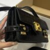 Balmain original single cowhide genuine leather crocodile pattern  Women's Bag-23cm with original box free shipping