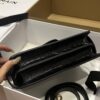 Balmain original single cowhide genuine leather crocodile pattern  Women's Bag-23cm with original box free shipping