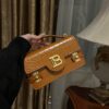 Balmain original single cowhide genuine leather crocodile pattern  Women's Bag-23cm with original box free shipping