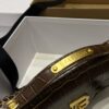 Balmain original single cowhide genuine leather crocodile pattern  Women's Bag-23cm with original box free shipping