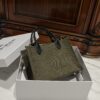 Balmain original Canvas print with leather patchwork pattern  Women's Bag-26cm with original box free shipping
