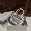 Balmain original Canvas print with leather patchwork pattern  Women's Bag-26cm with original box free shipping