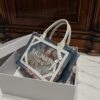 Balmain original Canvas print with leather patchwork pattern  Women's Bag-26cm with original box free shipping