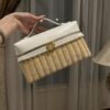 New! Loro Piana  Small-Size Rattan Bag, Global Limited Edition -L27cm with original box free shipping