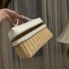 New! Loro Piana  Small-Size Rattan Bag, Global Limited Edition -L27cm with original box free shipping