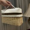 New! Loro Piana  Small-Size Rattan Bag, Global Limited Edition -L27cm with original box free shipping