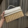 New! Loro Piana  Small-Size Rattan Bag, Global Limited Edition -L27cm with original box free shipping