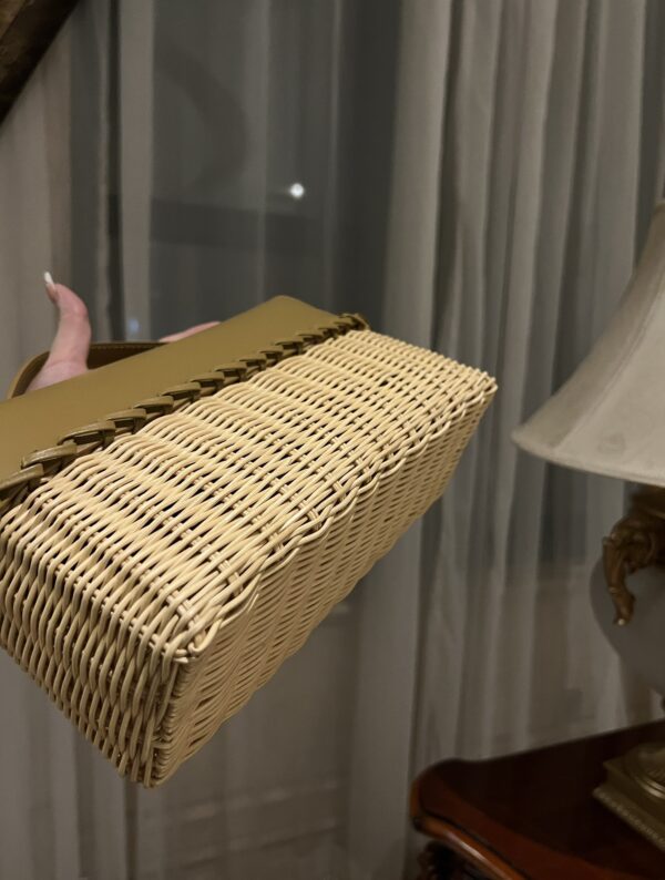 New! Loro Piana  Small-Size Rattan Bag, Global Limited Edition -L27cm with original box free shipping