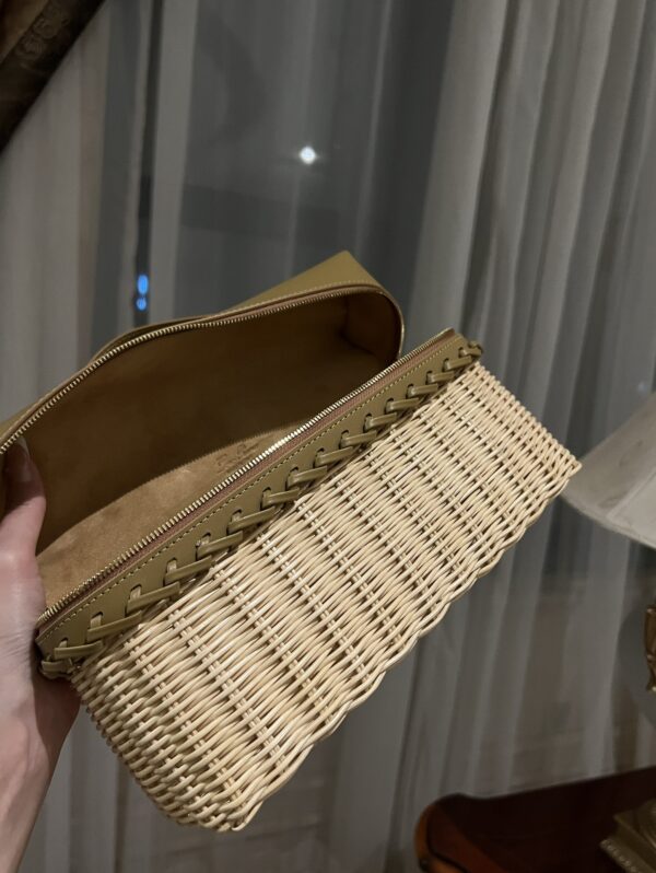 New! Loro Piana  Small-Size Rattan Bag, Global Limited Edition -L27cm with original box free shipping