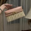 New! Loro Piana  Small-Size Rattan Bag, Global Limited Edition -L27cm with original box free shipping