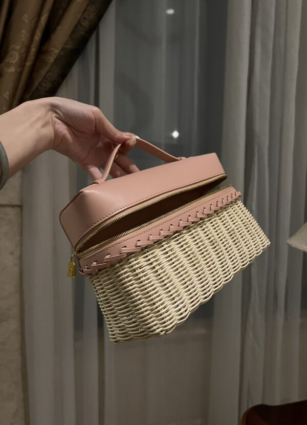 New! Loro Piana  Small-Size Rattan Bag, Global Limited Edition -L27cm with original box free shipping