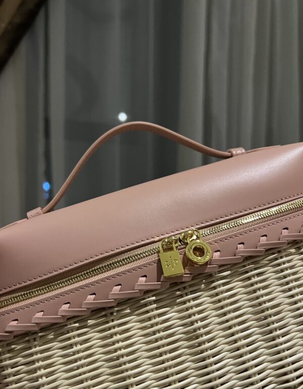 New! Loro Piana  Small-Size Rattan Bag, Global Limited Edition -L27cm with original box free shipping