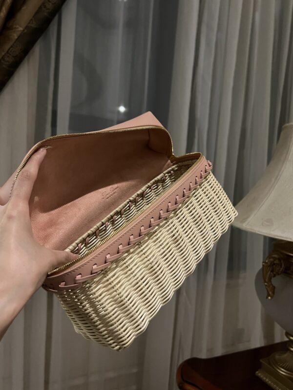 New! Loro Piana  Small-Size Rattan Bag, Global Limited Edition -L27cm with original box free shipping