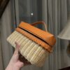 New! Loro Piana  Small-Size Rattan Bag, Global Limited Edition -L27cm with original box free shipping