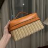 New! Loro Piana  Small-Size Rattan Bag, Global Limited Edition -L27cm with original box free shipping