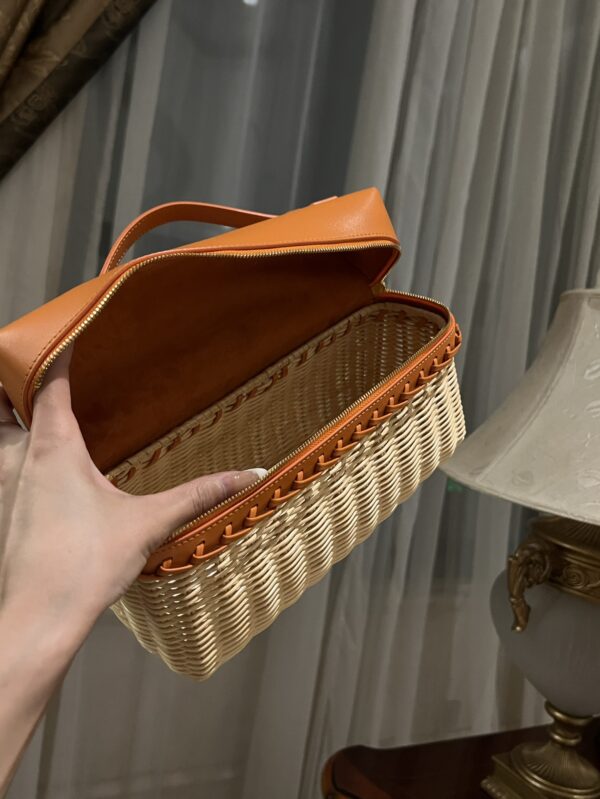 New! Loro Piana  Small-Size Rattan Bag, Global Limited Edition -L27cm with original box free shipping