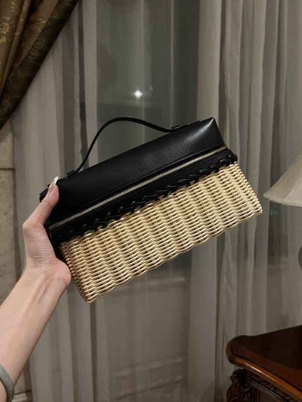 New! Loro Piana  Small-Size Rattan Bag, Global Limited Edition -L27cm with original box free shipping