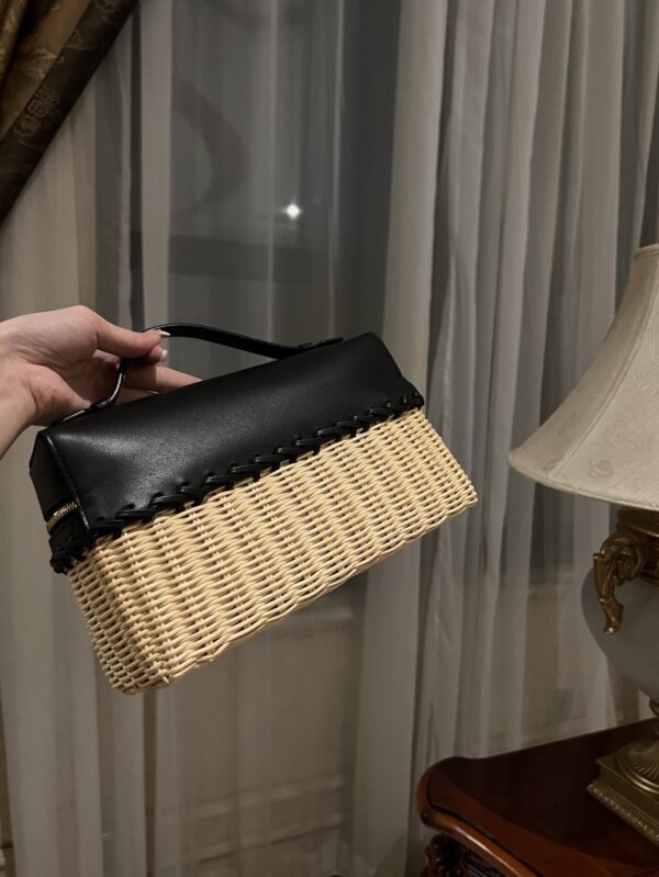 New! Loro Piana  Small-Size Rattan Bag, Global Limited Edition -L27cm with original box free shipping
