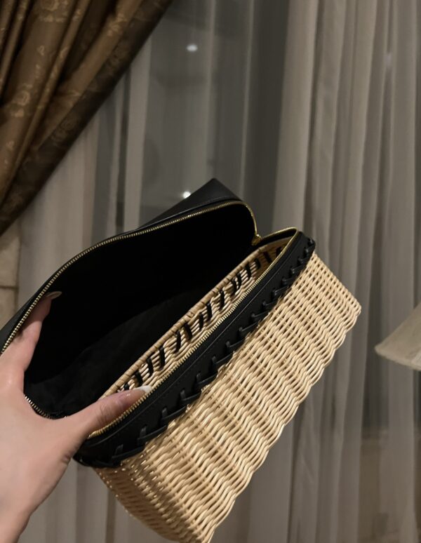 New! Loro Piana  Small-Size Rattan Bag, Global Limited Edition -L27cm with original box free shipping