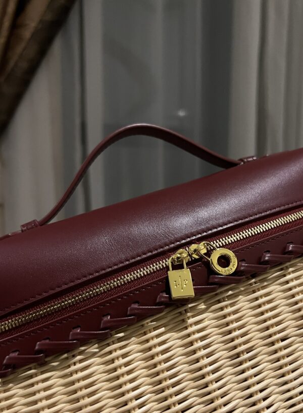 New! Loro Piana  Small-Size Rattan Bag, Global Limited Edition -L27cm with original box free shipping