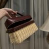 New! Loro Piana  Small-Size Rattan Bag, Global Limited Edition -L27cm with original box free shipping