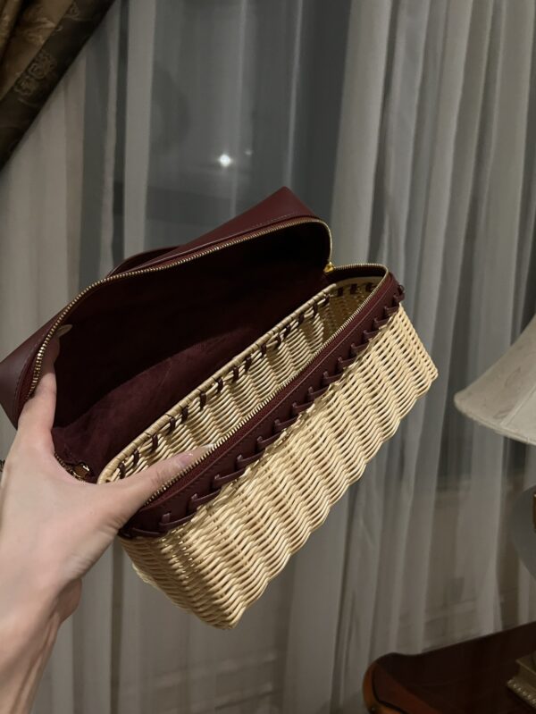 New! Loro Piana  Small-Size Rattan Bag, Global Limited Edition -L27cm with original box free shipping
