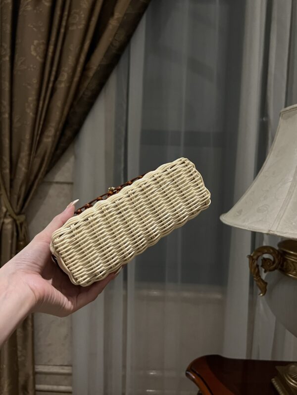 New! Loro Piana  Small-Size Rattan Bag, Global Limited Edition -L19cm with original box free shipping