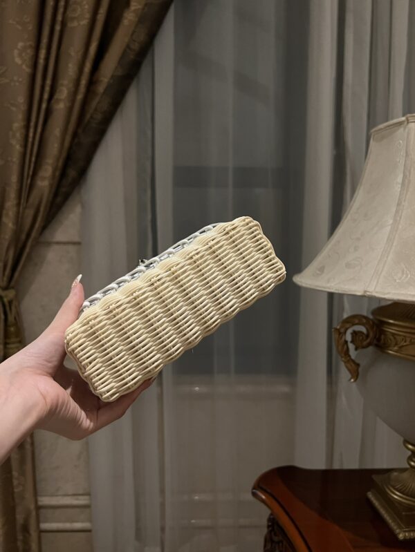 New! Loro Piana  Small-Size Rattan Bag, Global Limited Edition -L19cm with original box free shipping