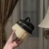 New! Loro Piana  Small-Size Rattan Bag, Global Limited Edition -L19cm with original box free shipping