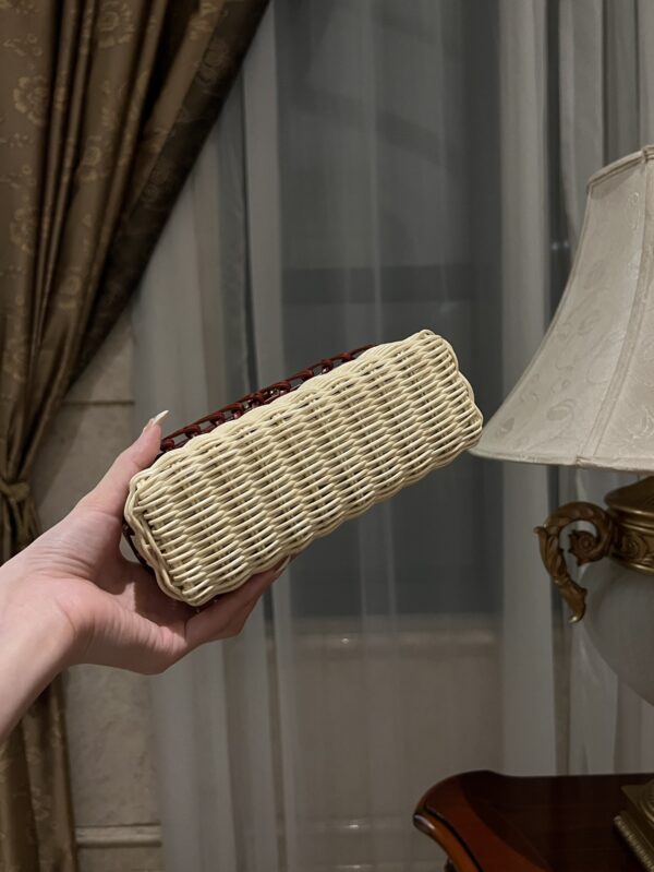 New! Loro Piana  Small-Size Rattan Bag, Global Limited Edition -L19cm with original box free shipping