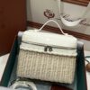 New! Loro Piana  Small-Size Rattan Bag, Global Limited Edition -L19Scm with original box free shipping