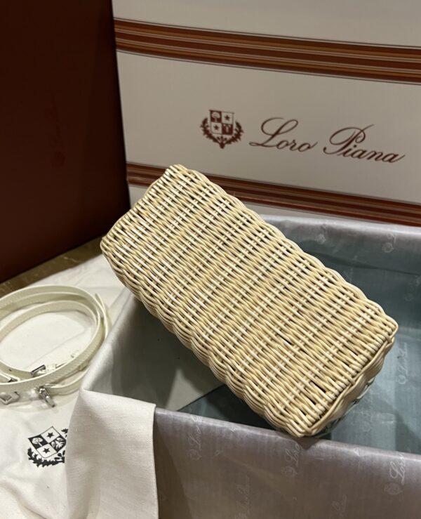 New! Loro Piana  Small-Size Rattan Bag, Global Limited Edition -L19Scm with original box free shipping