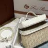 New! Loro Piana  Small-Size Rattan Bag, Global Limited Edition -L19Scm with original box free shipping