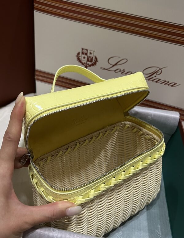 New! Loro Piana  Small-Size Rattan Bag, Global Limited Edition -L19Scm with original box free shipping