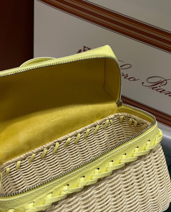 New! Loro Piana  Small-Size Rattan Bag, Global Limited Edition -L19Scm with original box free shipping