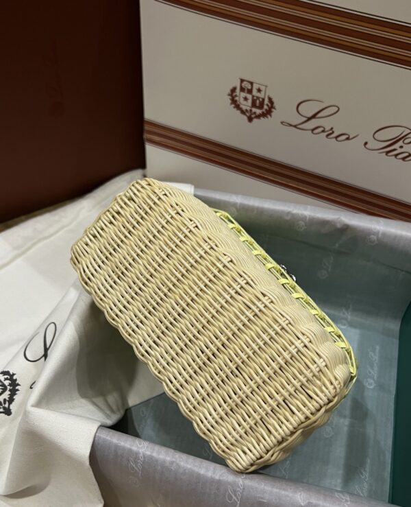 New! Loro Piana  Small-Size Rattan Bag, Global Limited Edition -L19Scm with original box free shipping